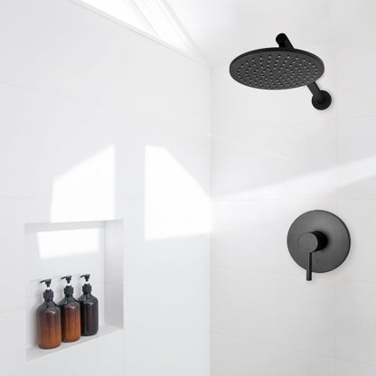 ZLINE Autograph Edition El Dorado Rainfall Shower Faucet in Matte Black (ELD-SHF-MB)