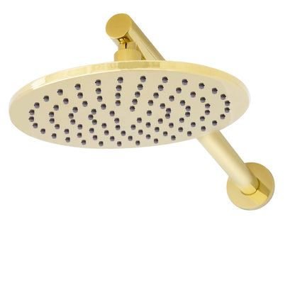 ZLINE Autograph Edition El Dorado Rainfall Shower Faucet in Polished Gold (ELD-SHF-PG)