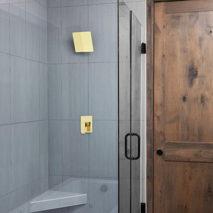 ZLINE Autograph Edition Bliss 12 in. Rainfall Shower Head in Polished Gold (BLS-H12-PG)
