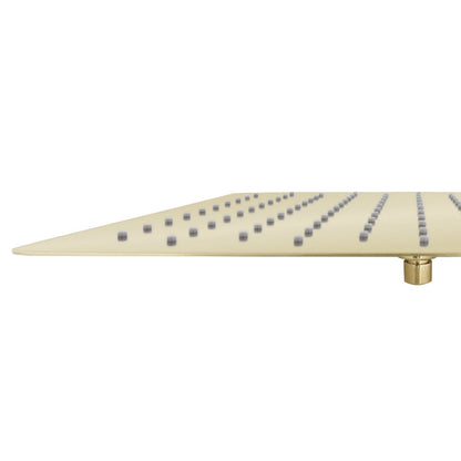 ZLINE Autograph Edition Bliss 16 in. Rainfall Shower Head in Polished Gold (BLS-H16-PG)