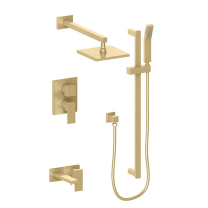 ZLINE Autograph Edition Bliss Rainfall Shower System in Champagne Bronze (BLS-SHS-CB)