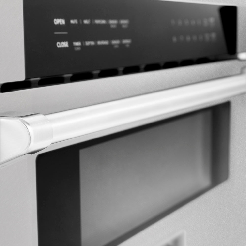 ZLINE 30 in 1.2 cu. ft. Built-in Microwave Drawer in Satin Stainless Steel (MWD-30-SS)