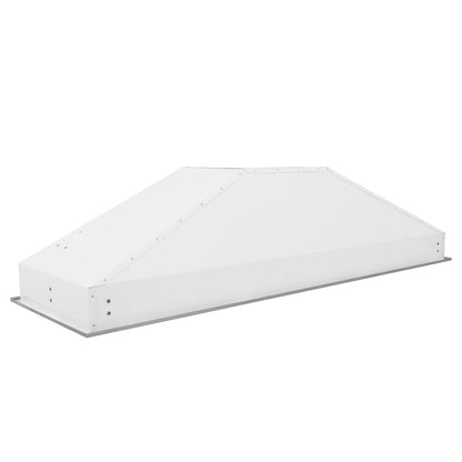 ZLINE 58 in. Ducted Wall Mount Range Hood Insert in Stainless Steel (698-58)