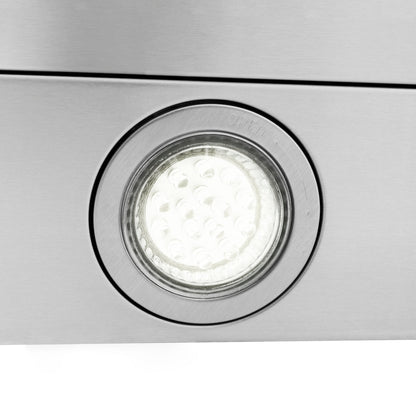 ZLINE 30 in. Alpine Series Convertible Island Mount Range Hood in Stainless Steel and Glass (ALP70IS-30)