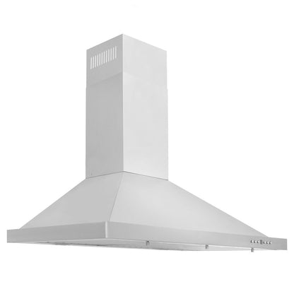 ZLINE 36 in. Kitchen Package with Stainless Steel Dual Fuel Range, Convertible Vent Range Hood and Tall Tub Dishwasher (3KP-RARH36-DWV)