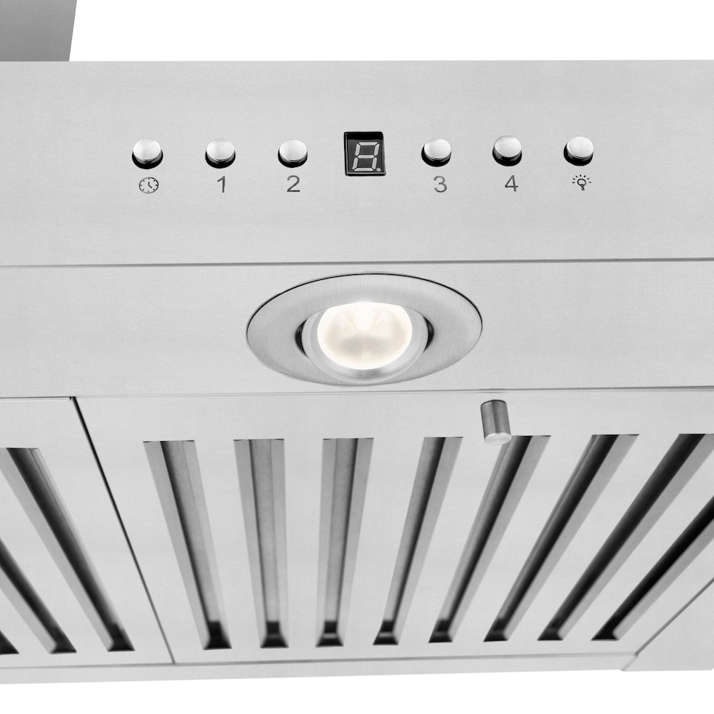 ZLINE 42 in. Convertible Vent Wall Mount Range Hood in Stainless Steel (KE-42)