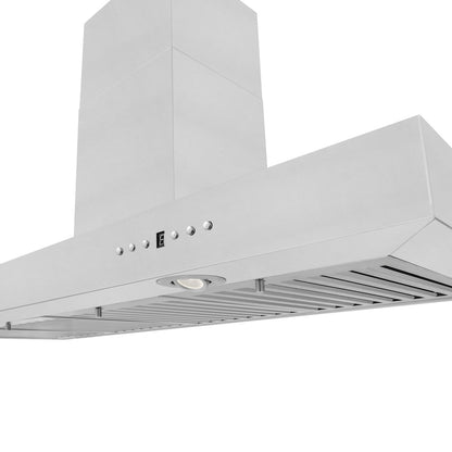 ZLINE 42 in. Convertible Vent Wall Mount Range Hood in Stainless Steel (KE-42)