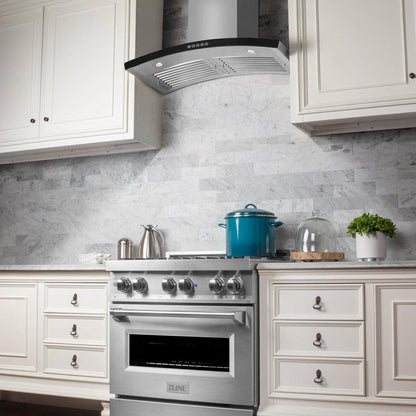 ZLINE 36 in. Convertible Vent Wall Mount Range Hood in Stainless Steel (KN6-36)
