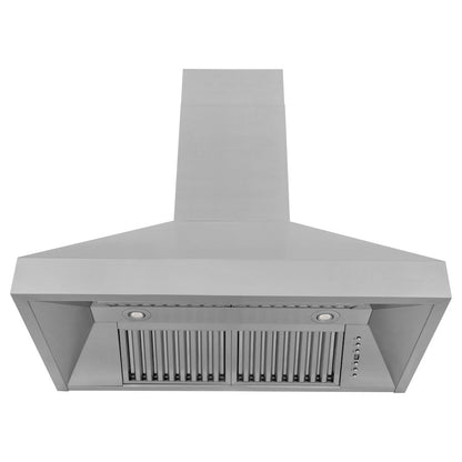 ZLINE 36 in. Professional Convertible Vent Wall Mount Range Hood in Stainless Steel (597-36)