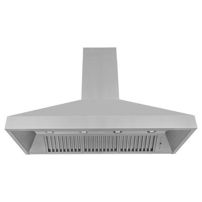 ZLINE 48 in. Professional Convertible Vent Wall Mount Range Hood in Stainless Steel (597-48)