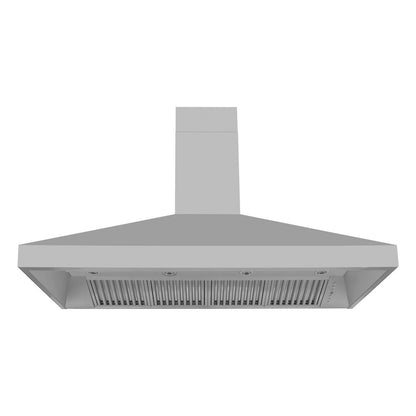 ZLINE 60 in. Professional Convertible Vent Wall Mount Range Hood in Stainless Steel (597-60)