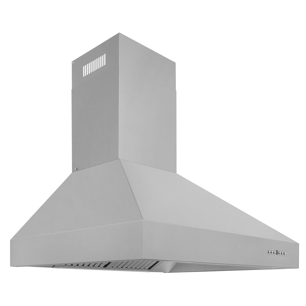 ZLINE 30 in. Professional Convertible Vent Wall Mount Range Hood in Stainless Steel (697-30)