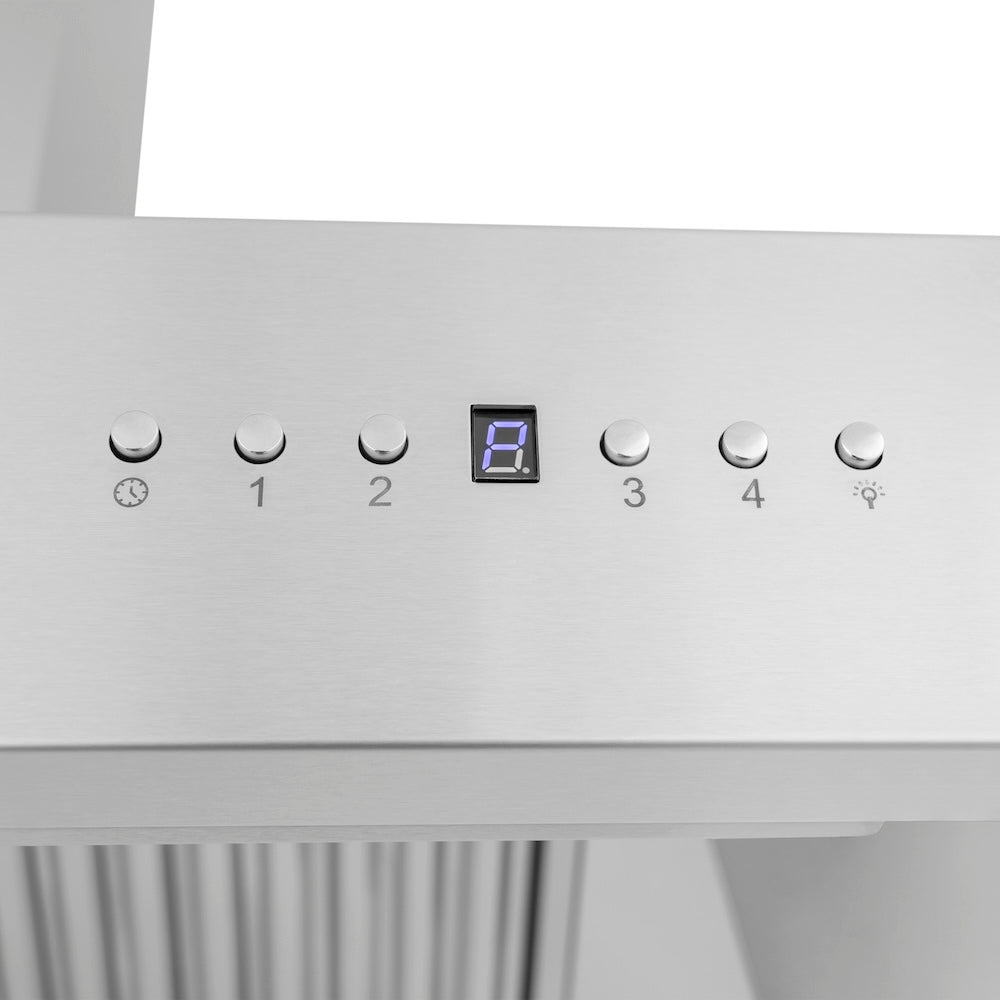 ZLINE 54 in. Ducted Wall Mount Range Hood in Outdoor Approved Stainless Steel (697-304-54)