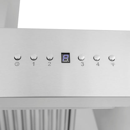 ZLINE 54 in. Ducted Wall Mount Range Hood in Outdoor Approved Stainless Steel (697-304-54)