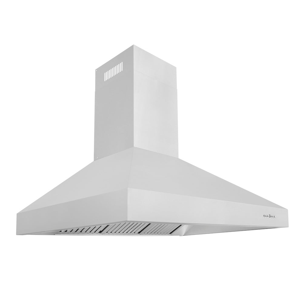 ZLINE 54 in. Professional Ducted Wall Mount Range Hood in Stainless Steel (697-54)
