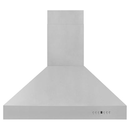 ZLINE 36 in. Professional Ducted Wall Mount Range Hood in Stainless Steel (697-36)