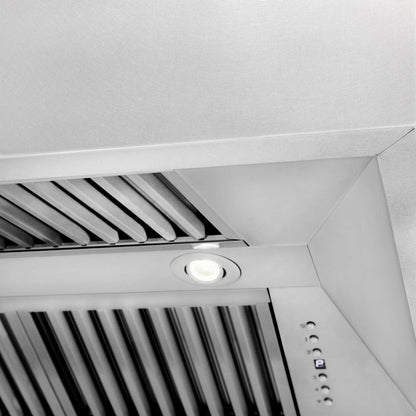 ZLINE 36 in. Kitchen Package with Satin Stainless Dual Fuel Range, Ducted Vent Range Hood and Tall Tub Dishwasher (3KP-RASRH36-DWV)