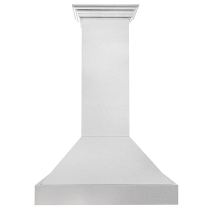 ZLINE 36 in. Kitchen Package with Satin Stainless Dual Fuel Range, Ducted Vent Range Hood and Tall Tub Dishwasher (3KP-RASRH36-DWV)