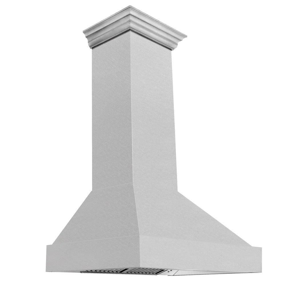ZLINE 48 in. Satin Stainless Steel Wall Mount Range Hood (8654SN-48)