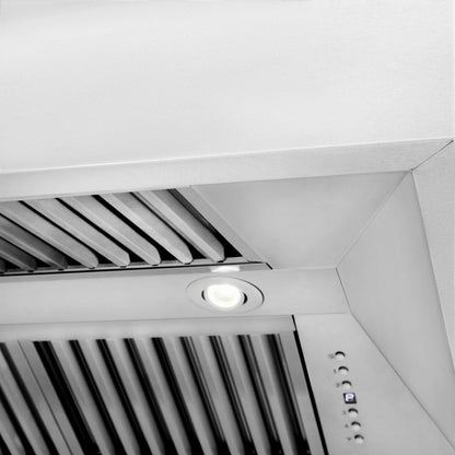 ZLINE 48 in. Kitchen Package with Satin Stainless Dual Fuel Range, Ducted Vent Range Hood and Tall Tub Dishwasher (3KP-RASRH48-DWV)