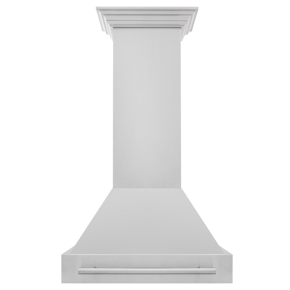 ZLINE 30 in. Stainless Steel Range Hood with Stainless Steel Handle (8654STX-30)