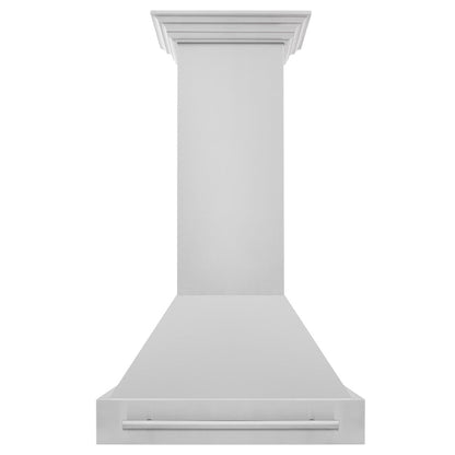 ZLINE 30 in. Stainless Steel Range Hood with Stainless Steel Handle (8654STX-30)
