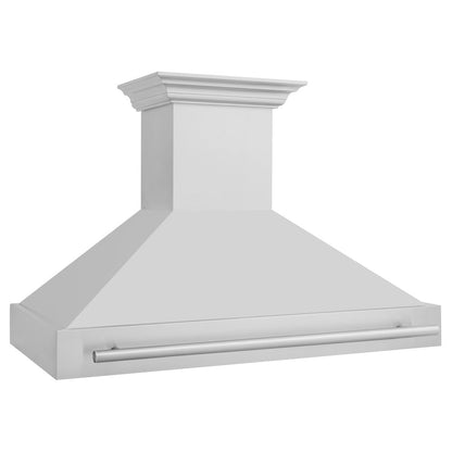 ZLINE 48 in. Stainless Steel Range Hood with Stainless Steel Handle (8654STX-48)
