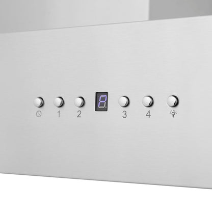ZLINE 30 in. Convertible Professional Wall Mount Range Hood in Stainless Steel (KECOM-30)