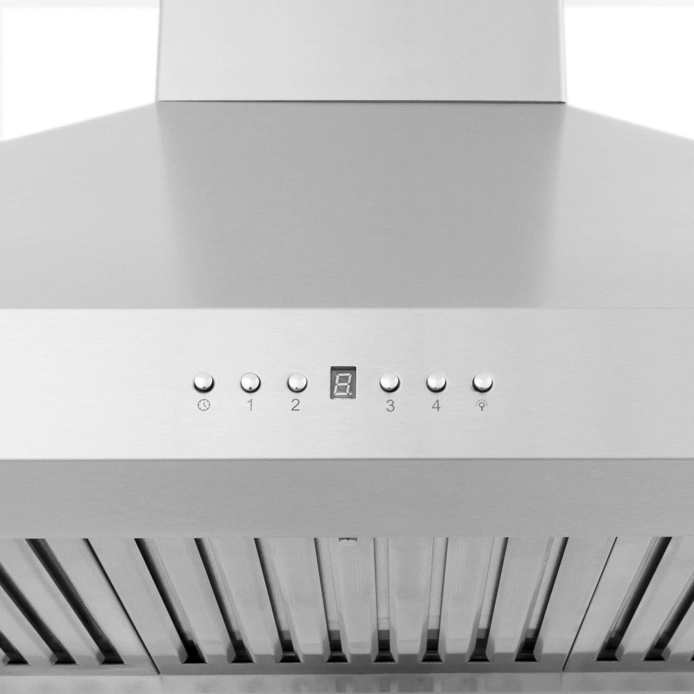 ZLINE 36 in. Convertible Vent Wall Mount Range Hood in Stainless Steel (KF2-36)