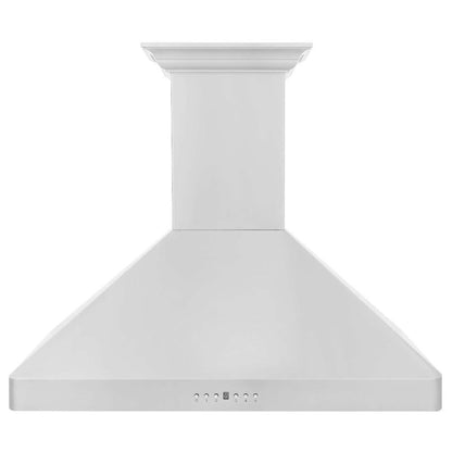 ZLINE 30 in. CrownSound™ Ducted Vent Wall Mount Range Hood in Stainless Steel with Built-in Bluetooth Speakers (KF2CRN-BT-30)