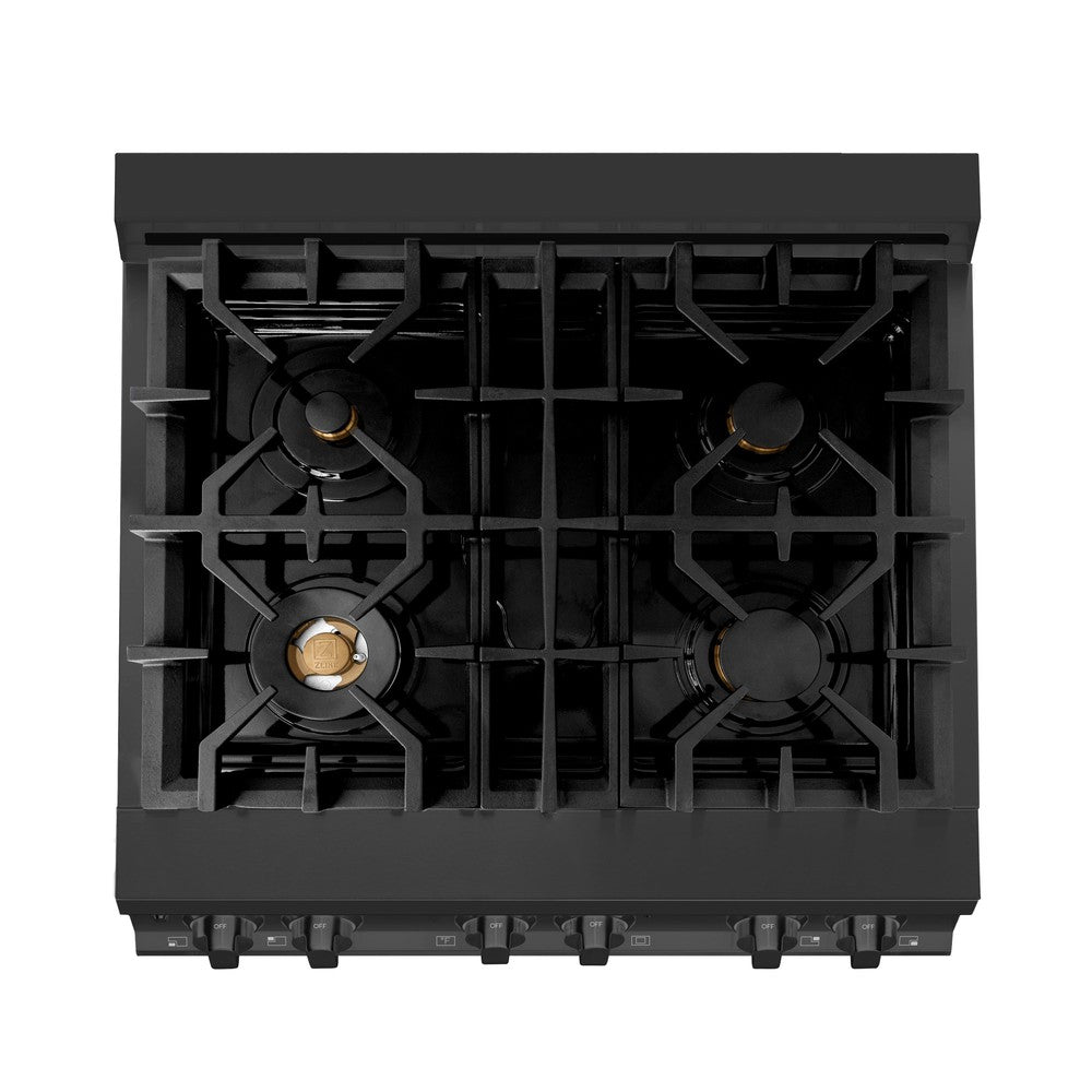 30 inch dual fuel range