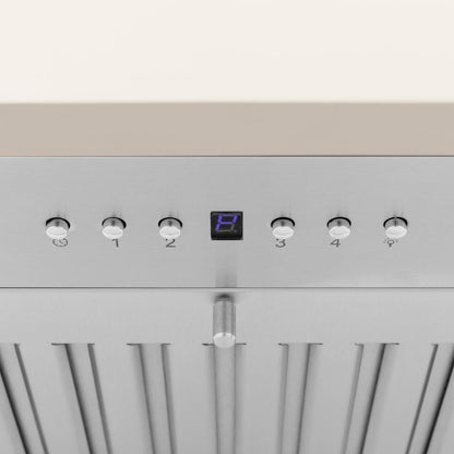 ZLINE 36 in. Ducted Vent Wooden Wall Mount Range Hood in Cottage White (KPTT-36)
