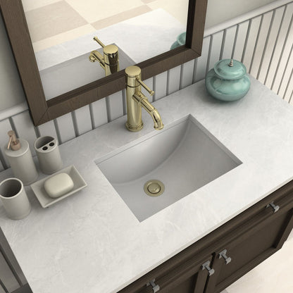 ZLINE Autograph Edition Carnelian Single Handle Bath Faucet in Polished Gold (CRN-BF-PG)