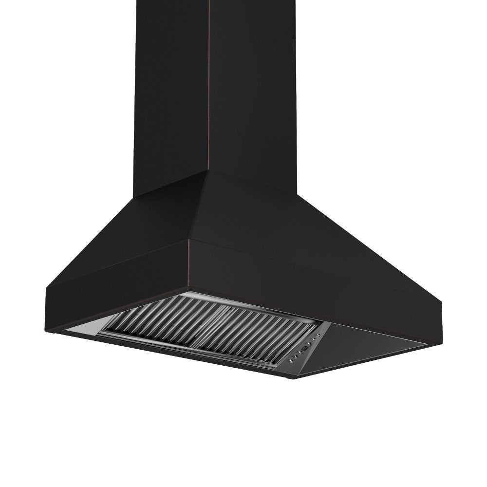 ZLINE 36 in. Designer Series Ducted Wall Mount Range Hood in Oil-Rubbed Bronze (8667B-36)