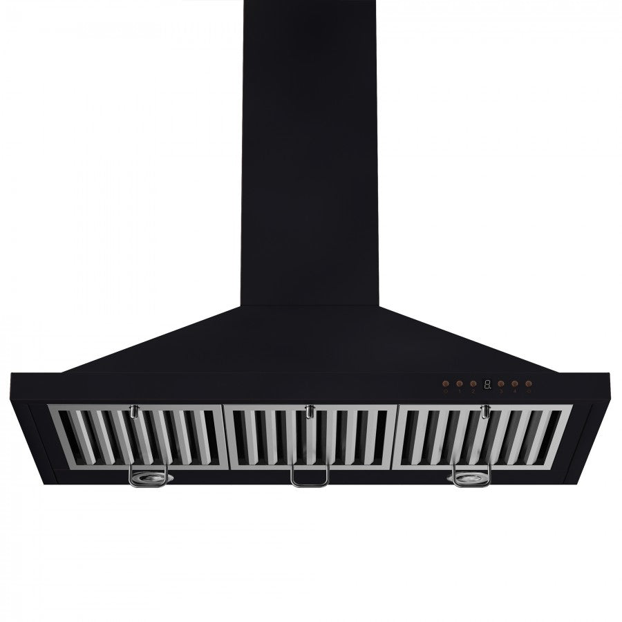 ZLINE 30 in. Designer Series Convertible Vent Wall Mount Range Hood in Oil-Rubbed Bronze (8KBB-30)