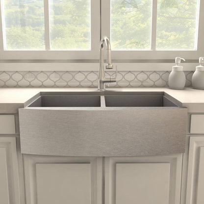 ZLINE Dali Pull Down Single Handle Kitchen Faucet in Chrome (DAL-KF-CH)