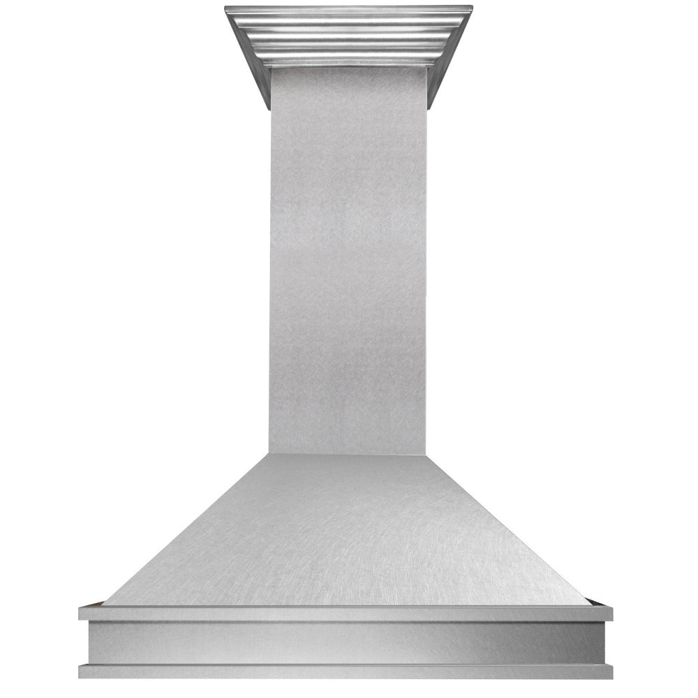 ZLINE 48 in. Designer Series Wall Mount Range Hood in Satin Stainless Steel (8656S-48)