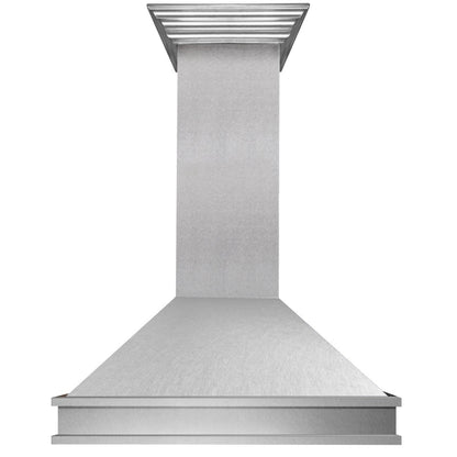 ZLINE 48 in. Designer Series Wall Mount Range Hood in Satin Stainless Steel (8656S-48)