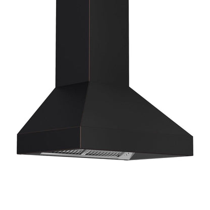 ZLINE 30 in. Designer Series Convertible Vent Wall Mount Range Hood in Oil-Rubbed Bronze (8667B-30)