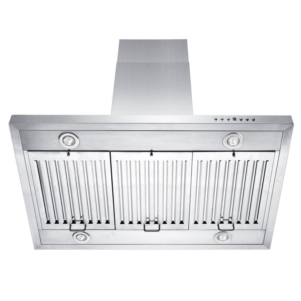 ZLINE 48 in. Ducted Island Mount Range Hood with Single Remote Blower in Stainless Steel (GL2i-RS-48-400)
