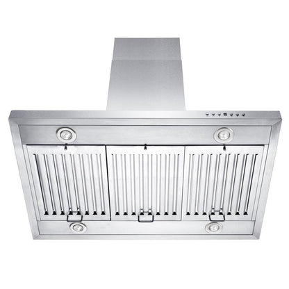 ZLINE 42 in. Ducted Island Mount Range Hood with Single Remote Blower in Stainless Steel (GL2i-RS-42-400)