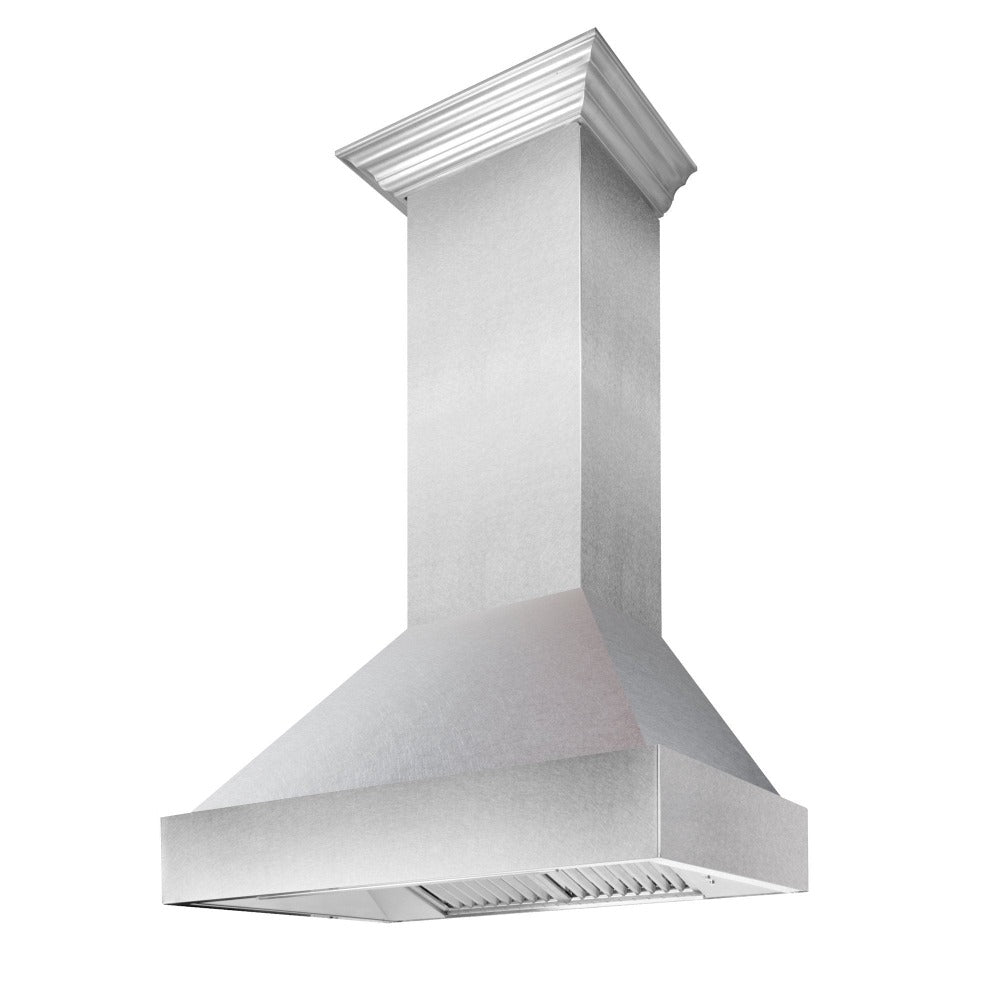 ZLINE 48 in. Satin Stainless Steel Wall Mount Range Hood (8654SN-48)