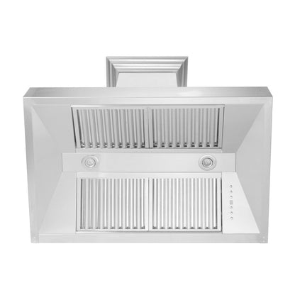 ZLINE 48 in. Satin Stainless Steel Wall Mount Range Hood (8654SN-48)