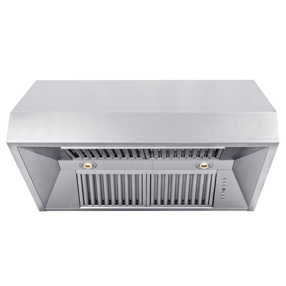 ZLINE 30 in. Satin Stainless Steel Convertible Vent Under Cabinet Range Hood (8685S-30)