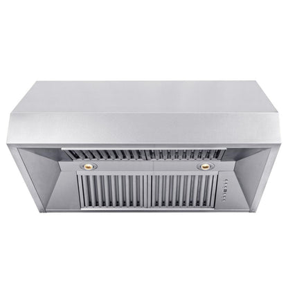 ZLINE 30 in. Satin Stainless Steel Convertible Vent Under Cabinet Range Hood (8685S-30)