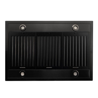 ZLINE 30 in. Convertible Vent Island Mount Range Hood in Black Stainless Steel (BSGL2iN-30)