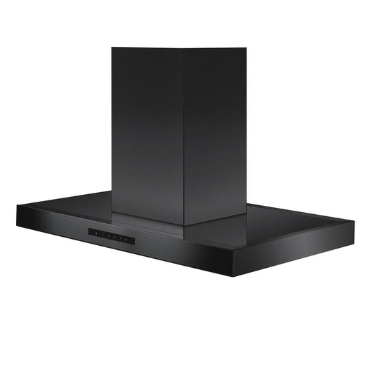 ZLINE 30 in. Convertible Island Mount Range Hood in Black Stainless Steel (BSKE2iN-30)