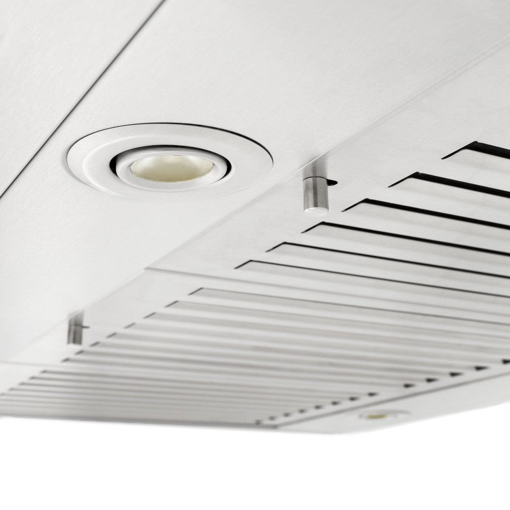 ZLINE 36 in. Convertible Vent Island Mount Range Hood in Stainless Steel (GL1i-36)