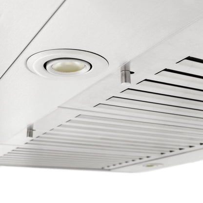 ZLINE 36 in. Convertible Vent Island Mount Range Hood in Stainless Steel (GL1i-36)