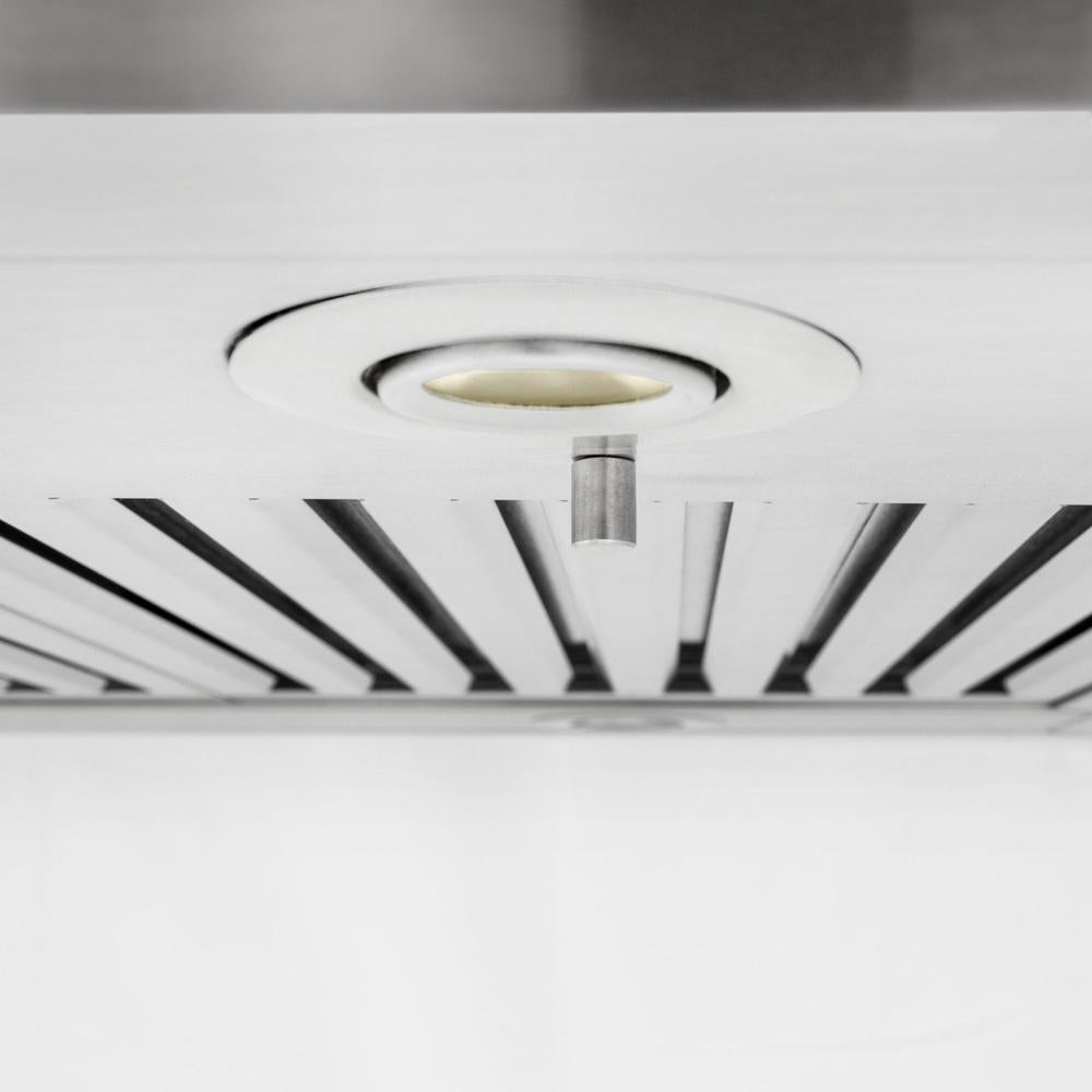 ZLINE 36 in. Convertible Vent Island Mount Range Hood in Stainless Steel (GL1i-36)